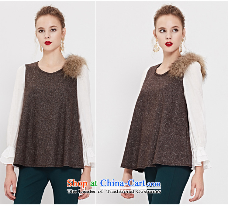 A romantic 2015 winter clothing stylish Sweet knocked color stitching Nuclear Sub wool tops 8331116 so long as it S picture, prices, brand platters! The elections are supplied in the national character of distribution, so action, buy now enjoy more preferential! As soon as possible.