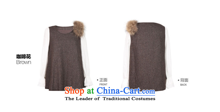 A romantic 2015 winter clothing stylish Sweet knocked color stitching Nuclear Sub wool tops 8331116 so long as it S picture, prices, brand platters! The elections are supplied in the national character of distribution, so action, buy now enjoy more preferential! As soon as possible.