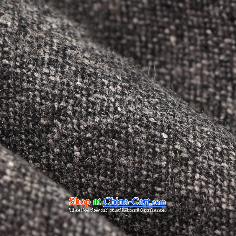 A romantic 2015 winter clothing stylish Sweet knocked color stitching Nuclear Sub wool tops 8331116 so long as a flower S romantic shopping on the Internet has been pressed.