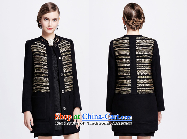 Chaplain who winter clothing new women's gold wire wool? the stitching grew up jacket 1342N12203  165/L black picture, prices, brand platters! The elections are supplied in the national character of distribution, so action, buy now enjoy more preferential! As soon as possible.
