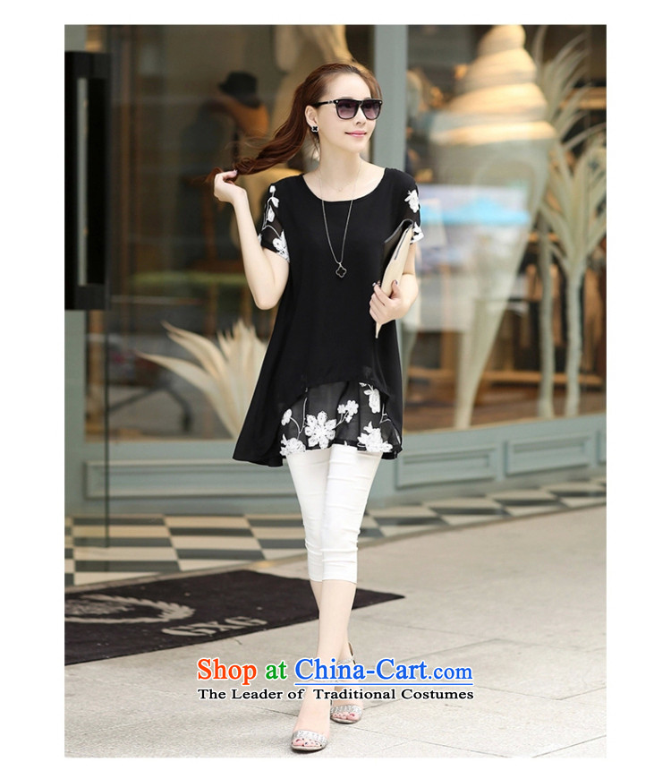 Hoda Badran (DAILASS poem Lin) 2015 Spring/Summer new Korean chiffon shirt thick MM larger women's dresses QY857 White M picture, prices, brand platters! The elections are supplied in the national character of distribution, so action, buy now enjoy more preferential! As soon as possible.