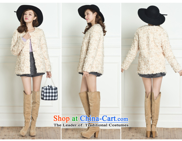 Lok-machi 2015 winter clothing new date of female stereo CWAA44111 coats of Sau San spend beige M picture, prices, brand platters! The elections are supplied in the national character of distribution, so action, buy now enjoy more preferential! As soon as possible.