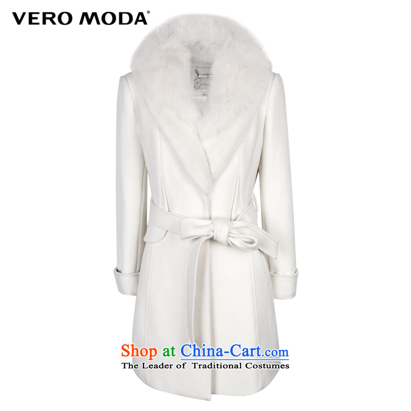 Moda vero fox gross for reverse collar Foutune of Sau San in long wool coat |314427018 gross? 020 white 165/84A/M,VEROMODA,,, shopping on the Internet
