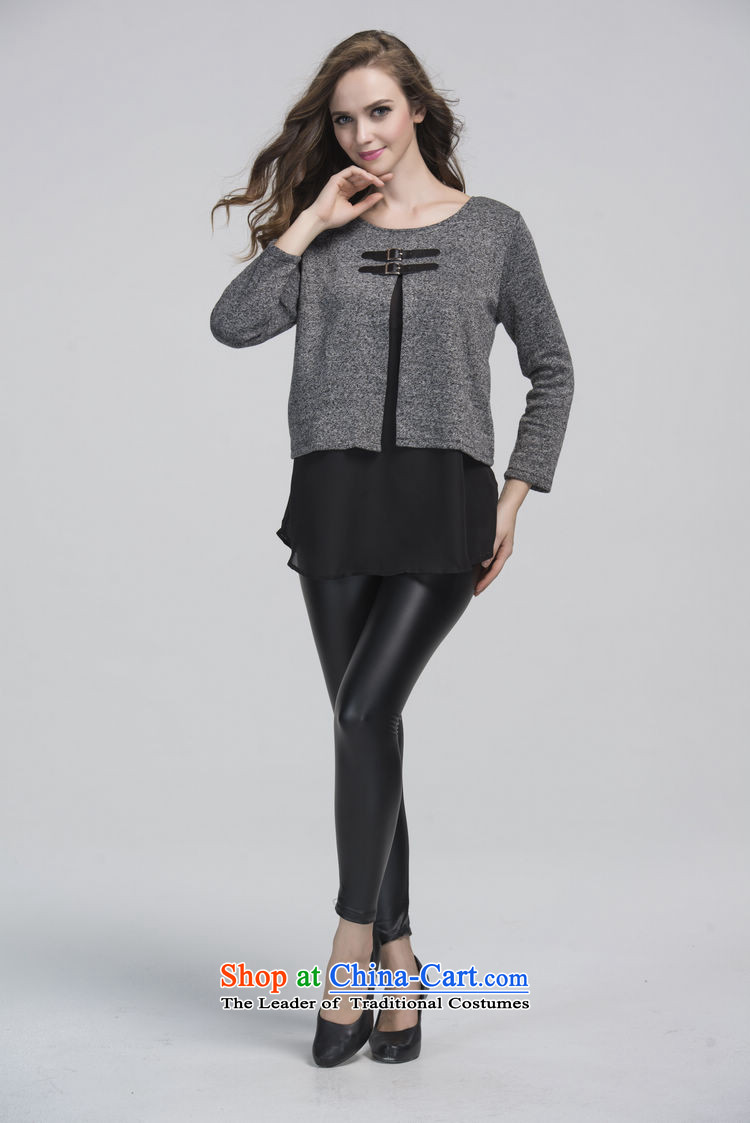 The sum to increase women's code 200 catties Fall/Winter Collections thick mm cloak leave two kits T-shirt shirt thin gray jacket 4XL video picture, prices, brand platters! The elections are supplied in the national character of distribution, so action, buy now enjoy more preferential! As soon as possible.