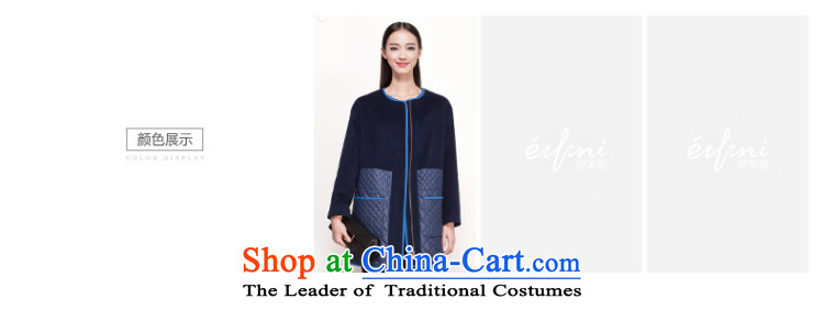 El Boothroyd 2015 winter clothing new Korean spelling skin. long wool coat stitching 6480927232 navy blue jacket? L picture, prices, brand platters! The elections are supplied in the national character of distribution, so action, buy now enjoy more preferential! As soon as possible.