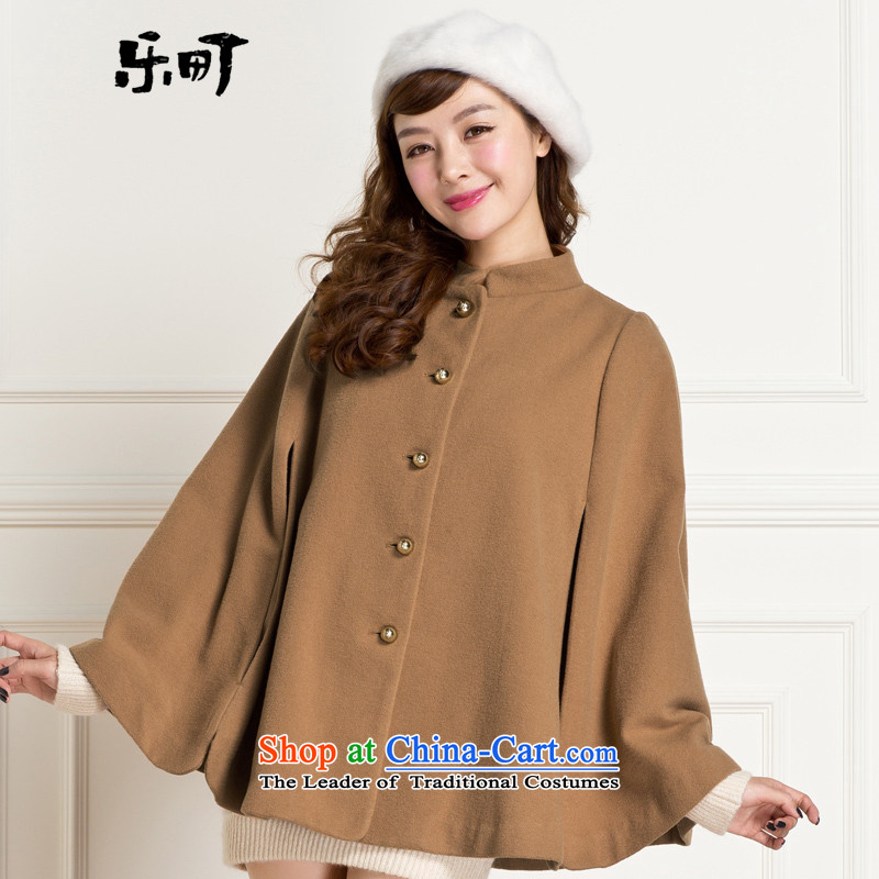 Lok-machi 2015 winter clothing new date of female cloak-coats and color?L?