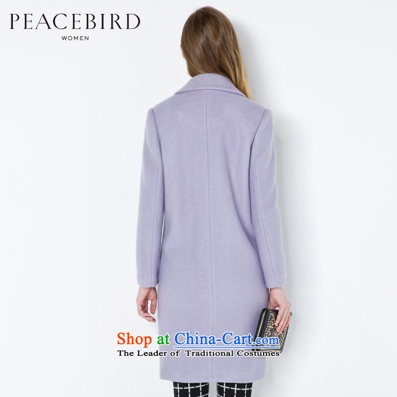 [ New shining peacebird women's health and simple A4AA44407 coats white S PEACEBIRD shopping on the Internet has been pressed.