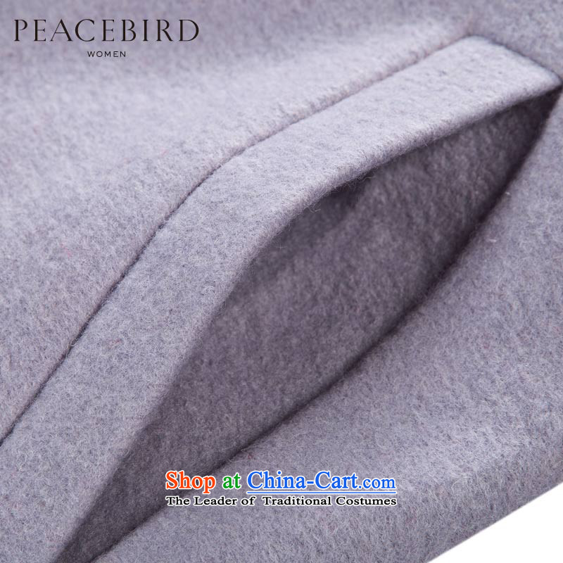 [ New shining peacebird women's health and simple A4AA44407 coats white S PEACEBIRD shopping on the Internet has been pressed.