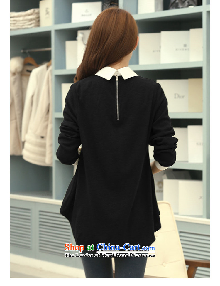 So clearly to xl female thick mm autumn 2014 New Korea boxed version leave two casual shirts S1716 long-sleeved shirt loose green 3XL picture, prices, brand platters! The elections are supplied in the national character of distribution, so action, buy now enjoy more preferential! As soon as possible.