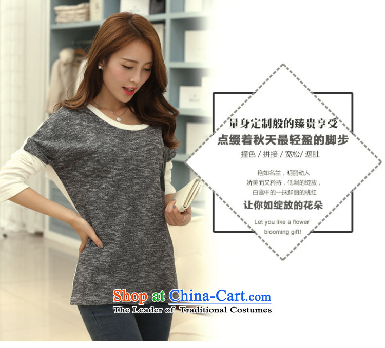 So clearly to xl female thick mm autumn replacing the new SISTER Korean thick leisure. long long-sleeved T-shirt loose cotton white and gray S1714 3XL around 922.747 160 pictures, prices, brand platters! The elections are supplied in the national character of distribution, so action, buy now enjoy more preferential! As soon as possible.