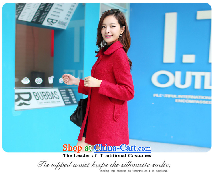 2015 winter clothing new ESVT gross? coats fashionable and fresh lounge wild Korean version of Sau San? jacket female black hair L picture, prices, brand platters! The elections are supplied in the national character of distribution, so action, buy now enjoy more preferential! As soon as possible.