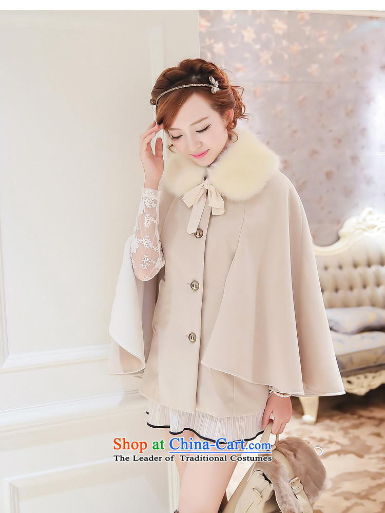 In 2014 Winter Land Gigi Lai new coats female Korea gross? Edition Fall/Winter Collections lovely gross cloak jacket coat? What gross coats apricot XL Photo, prices, brand platters! The elections are supplied in the national character of distribution, so action, buy now enjoy more preferential! As soon as possible.