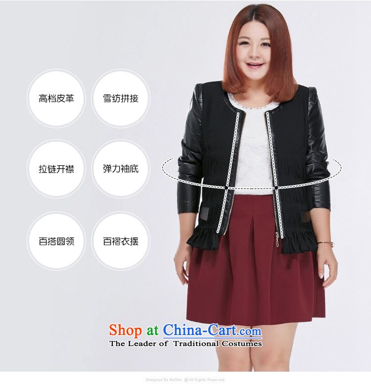Load the autumn msshe2015 xl female round-neck collar like Susy Nagle Yi Swing Coat 7503 Black 3XL picture, prices, brand platters! The elections are supplied in the national character of distribution, so action, buy now enjoy more preferential! As soon as possible.