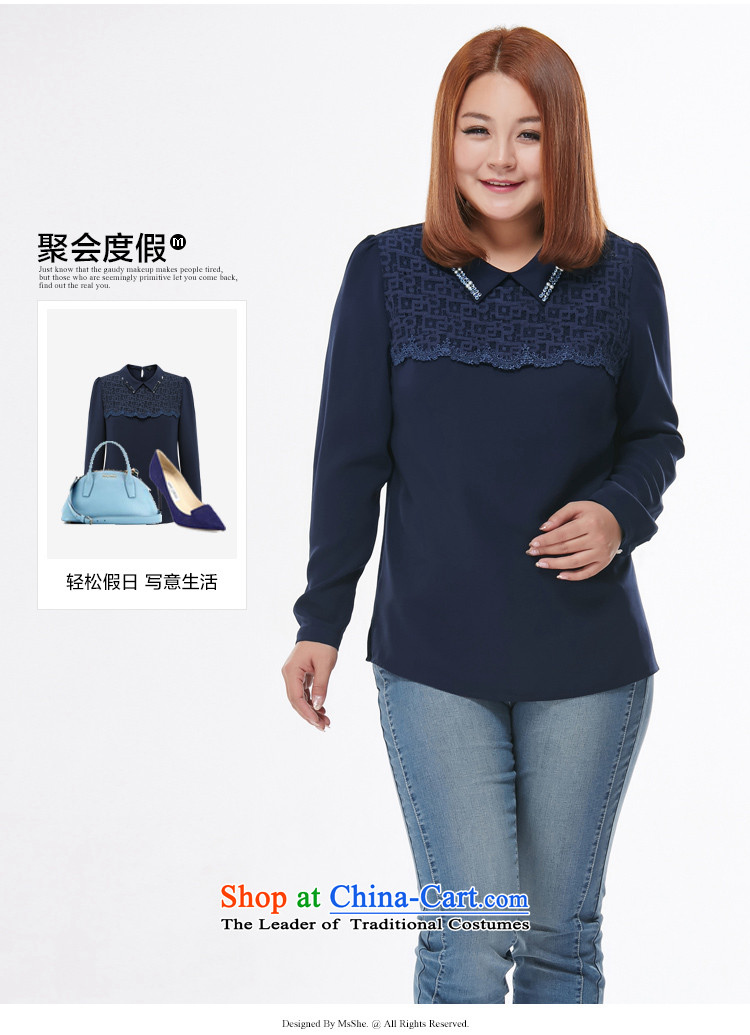 Msshe xl women 2015 new autumn replacing sweet women wear shirts lapel of long-sleeved shirt 7776 pink 5XL picture, prices, brand platters! The elections are supplied in the national character of distribution, so action, buy now enjoy more preferential! As soon as possible.