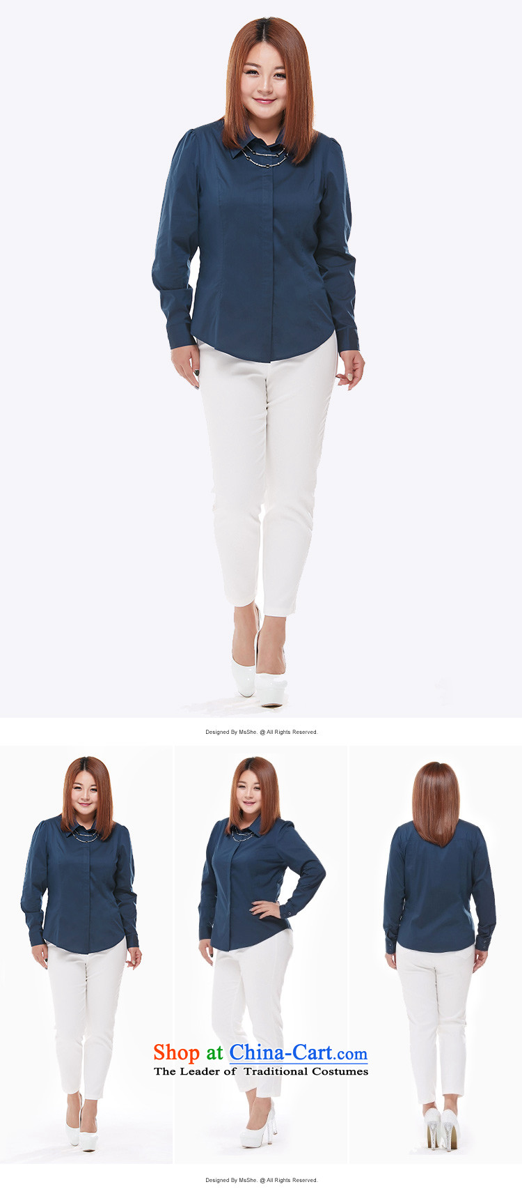 Msshe xl women 2015 Autumn new product expertise sister OL long-sleeved Sau San video thin cardigan shirt 7347 White 5XL picture, prices, brand platters! The elections are supplied in the national character of distribution, so action, buy now enjoy more preferential! As soon as possible.