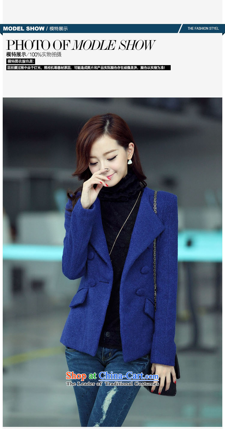 According to the 2014 days Ji-mi autumn and winter new double row port short Sau San gross jacket female sweet oke it for a 901 Black M picture, prices, brand platters! The elections are supplied in the national character of distribution, so action, buy now enjoy more preferential! As soon as possible.
