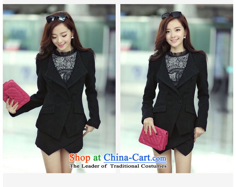 According to the 2014 days Ji-mi autumn and winter new double row port short Sau San gross jacket female sweet oke it for a 901 Black M picture, prices, brand platters! The elections are supplied in the national character of distribution, so action, buy now enjoy more preferential! As soon as possible.