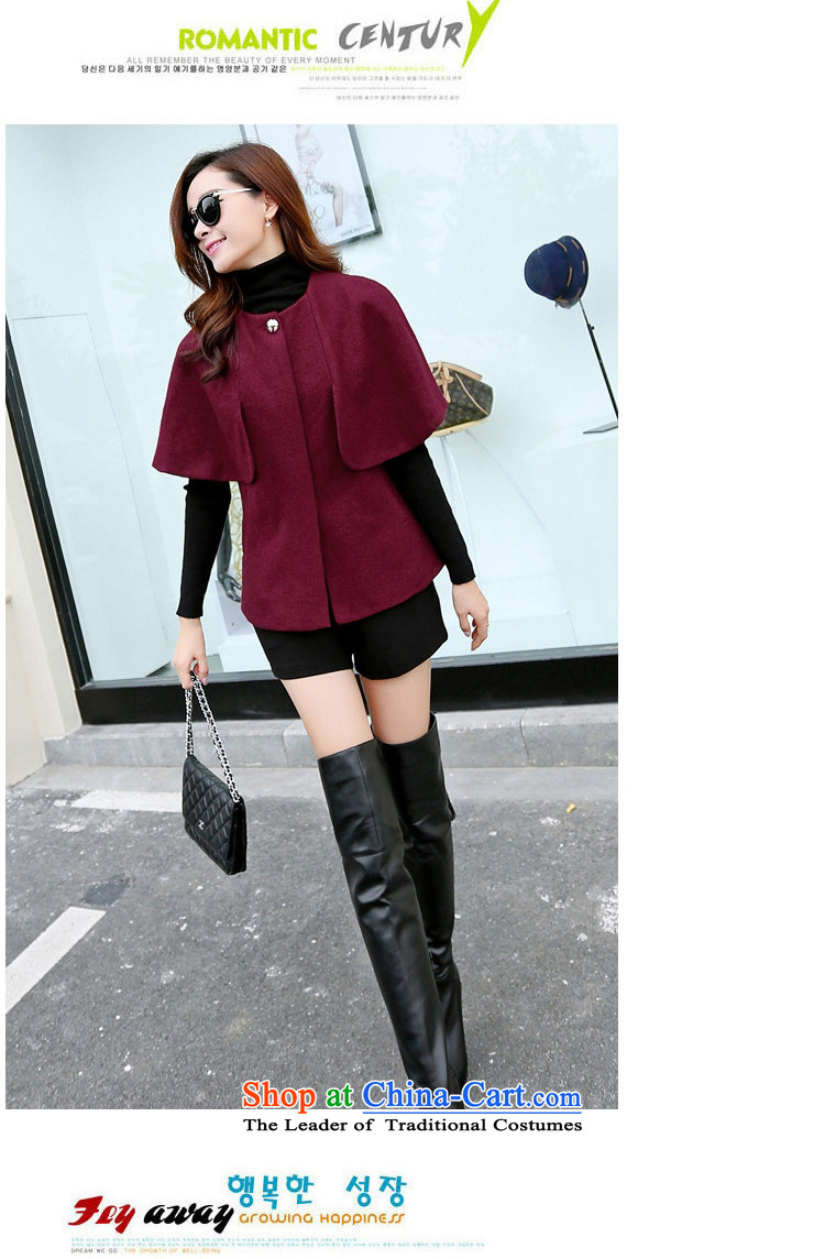 According to the  2014 days Ji-mi autumn and winter new Korean cloak-short of the amount? a sweet girl jacket coat 9808 Black L picture, prices, brand platters! The elections are supplied in the national character of distribution, so action, buy now enjoy more preferential! As soon as possible.