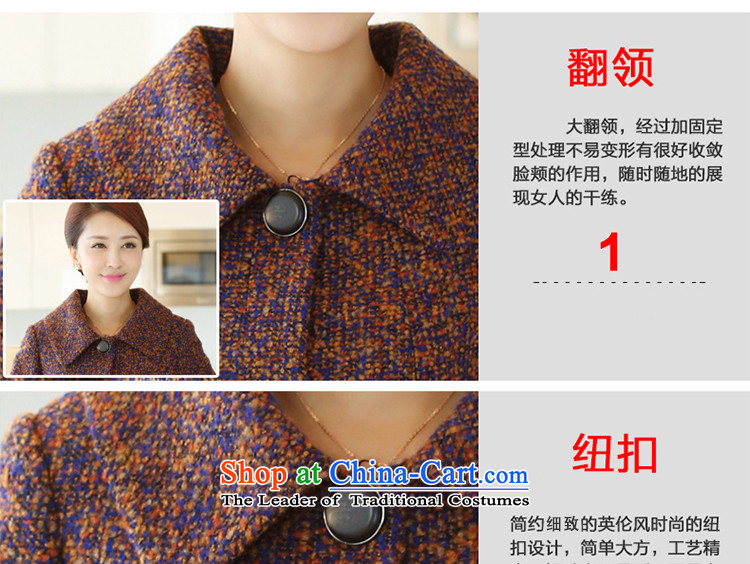 Isabel well (new) spring and autumn YSHANUO)2015 in long Korean female coats of Sau San Mao? jackets YS8856 brown white floral L picture, prices, brand platters! The elections are supplied in the national character of distribution, so action, buy now enjoy more preferential! As soon as possible.