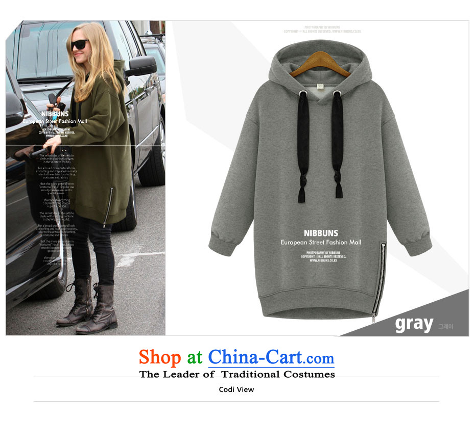 Sarah ya  2014 autumn and winter western head cap kit drawcord medium to long term, sweater 348 gray 3XL picture, prices, brand platters! The elections are supplied in the national character of distribution, so action, buy now enjoy more preferential! As soon as possible.