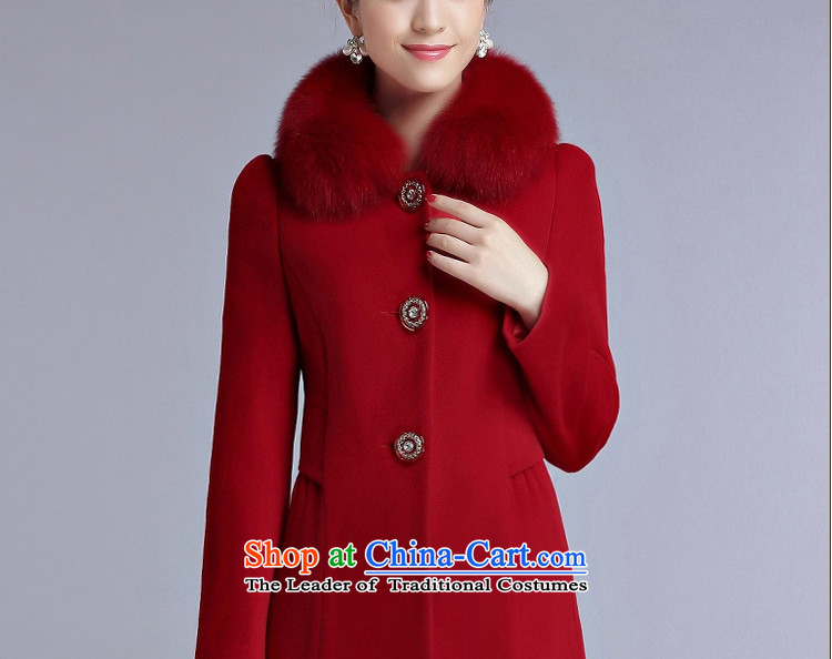 Refreshing the 2014 gross coats commodity counters? In long loose large long-sleeved sweater fox gross for video thin wool woolen coat jacket female light? TURMERIC XL Photo, prices, brand platters! The elections are supplied in the national character of distribution, so action, buy now enjoy more preferential! As soon as possible.