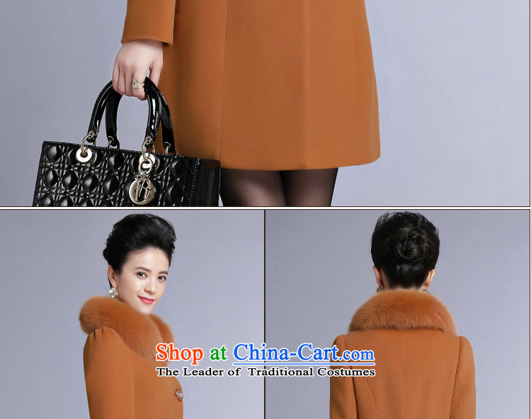 Refreshing the 2014 gross coats commodity counters? In long loose large long-sleeved sweater fox gross for video thin wool woolen coat jacket female light? TURMERIC XL Photo, prices, brand platters! The elections are supplied in the national character of distribution, so action, buy now enjoy more preferential! As soon as possible.