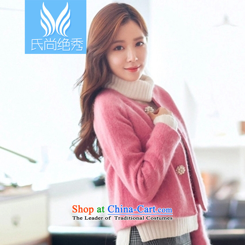 (No-soo of the 2014 Winter Olympics is new for women small-wind short Fleece Jacket Material? a wool coat 8916# pink XL, yet no-soo (shopping on the Internet has been pressed.