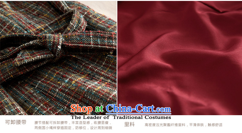 Athena Chu Cayman 2014 winter clothing new arts latticed PU leather stitching in long jacket (8443200360)?- amber red L picture, prices, brand platters! The elections are supplied in the national character of distribution, so action, buy now enjoy more preferential! As soon as possible.