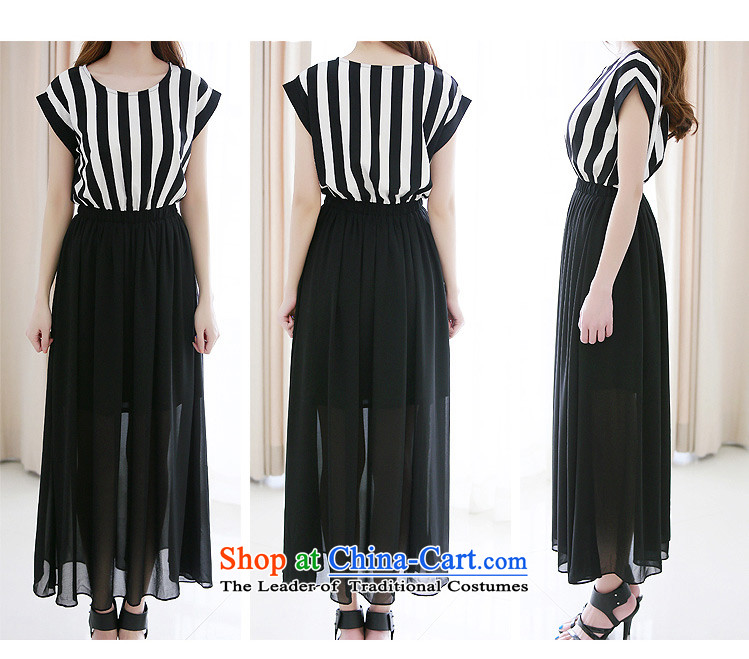 C.o.d. Package Mail xl women's dresses Korean OL commuter temperament bat sleeves latticed streaks stitching chiffon Dress Casual beach long skirt latticed black XXL 140-155 around 922.747 picture, prices, brand platters! The elections are supplied in the national character of distribution, so action, buy now enjoy more preferential! As soon as possible.