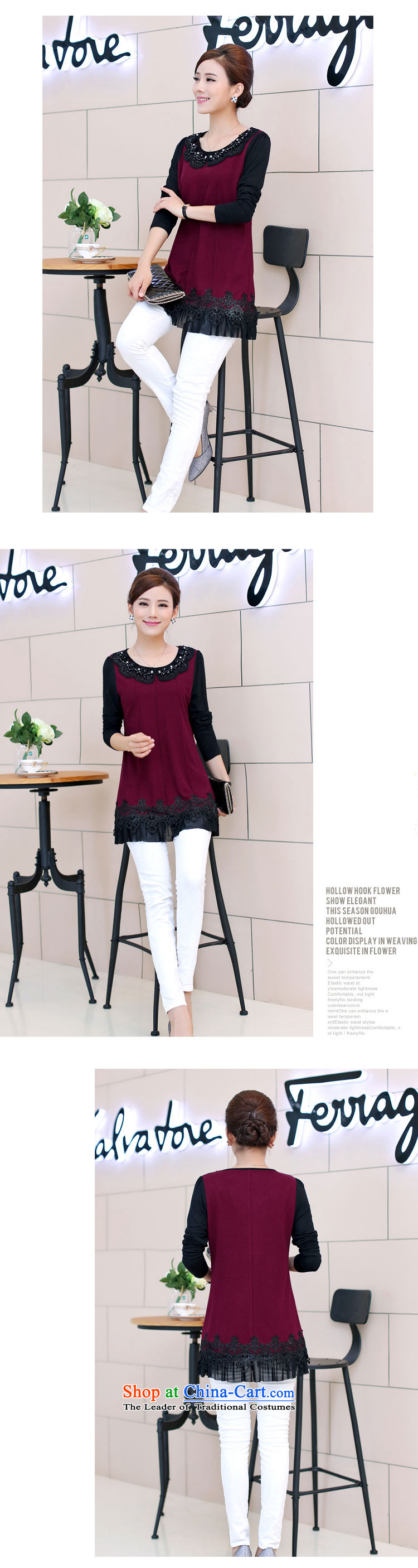 El-ju Yee Nga 2015 autumn and winter new stylish Korean version of lace knitting cuff wild forming the Netherlands YY6585 chestnut horses XL Photo, prices, brand platters! The elections are supplied in the national character of distribution, so action, buy now enjoy more preferential! As soon as possible.