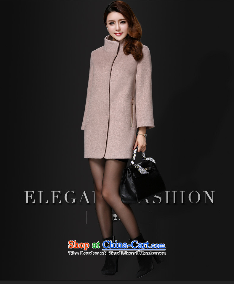 Isabel well YSHANUO) (autumn and winter coats girl won the new version of the lady in a simple long wool coat female jacket YS1079? grayish yellow (pre-sale 3 days) L picture, prices, brand platters! The elections are supplied in the national character of distribution, so action, buy now enjoy more preferential! As soon as possible.