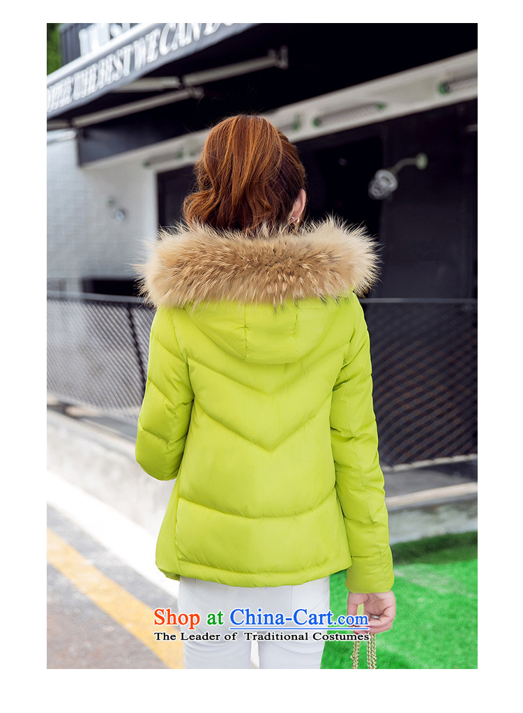 Weiwei Chen No. 2015 new European site Korean ultra-Nagymaros case for a cloak cotton coat 6806 Fluorescent Green L picture, prices, brand platters! The elections are supplied in the national character of distribution, so action, buy now enjoy more preferential! As soon as possible.