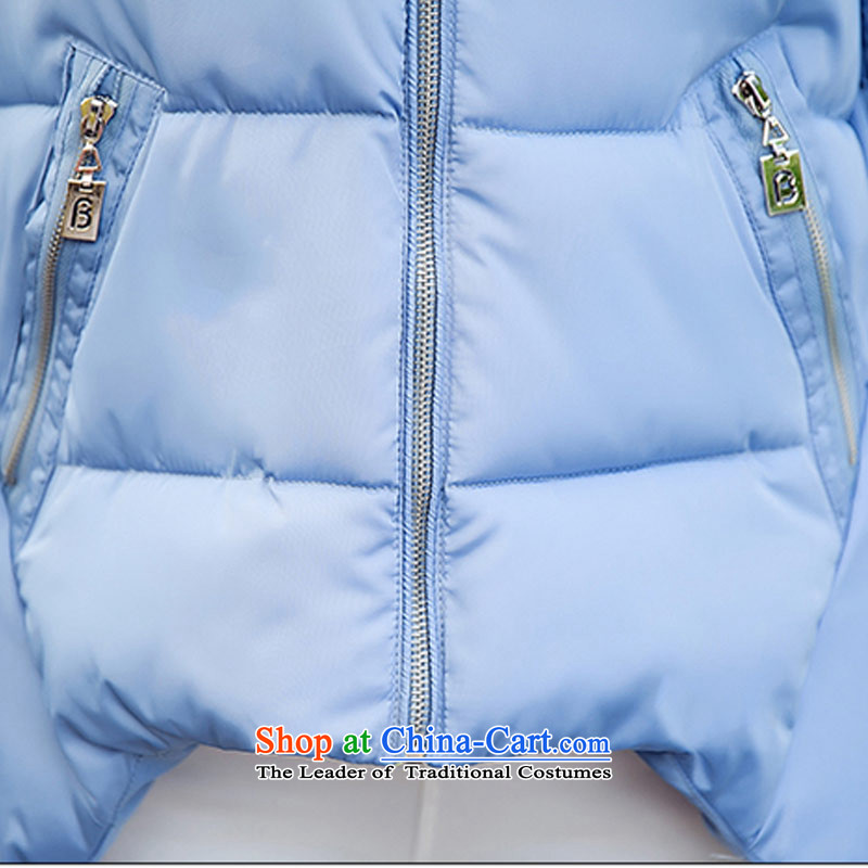 Weiwei Chen No. 2015 new European site Korean ultra-Nagymaros case for a cloak cotton coat 6806 Fluorescent Green , L, Weiwei Chan Pin (VIVICP) , , , shopping on the Internet