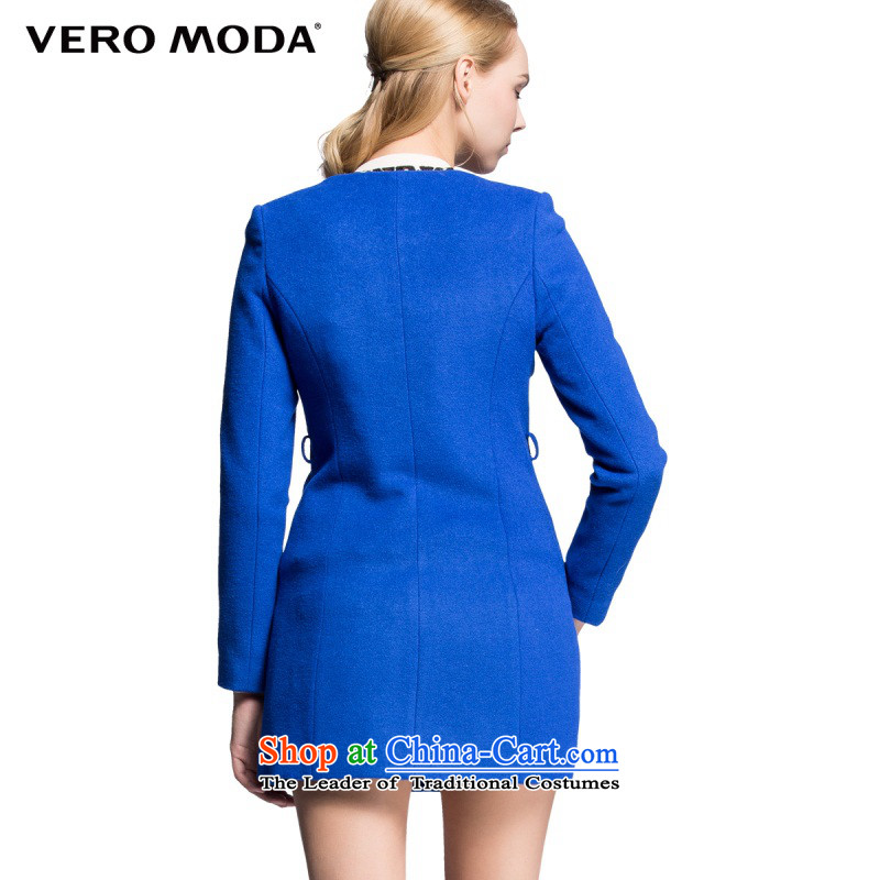 Moda vero pure color with wool crisp, long, Ms. Sau San long-sleeved coats |314327021 gross? 031 dark blue 160/80A/S,VEROMODA,,, shopping on the Internet