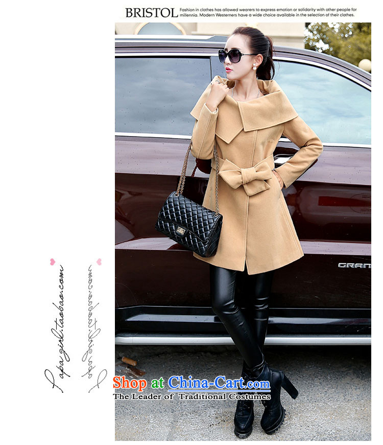 The Star Ni autumn and winter 2015 new for women stylish lapel sided flannel jacket coat? Korean long jacket, Sau San RED M picture, prices, brand platters! The elections are supplied in the national character of distribution, so action, buy now enjoy more preferential! As soon as possible.