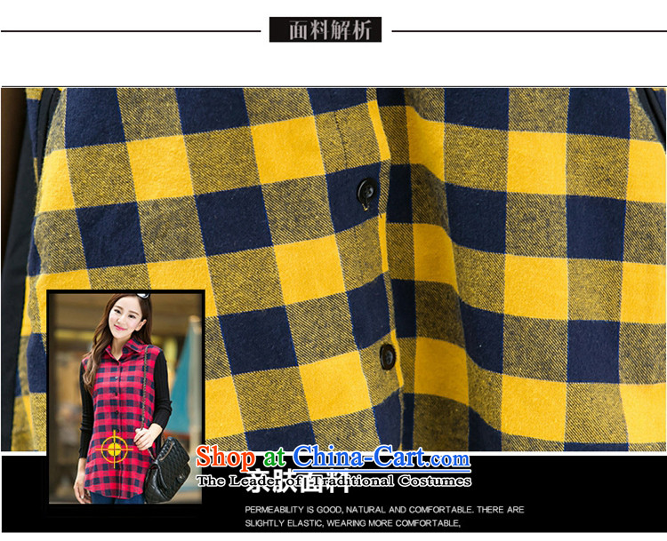  The Korean version of the female ZORMO thick mm autumn and winter, to intensify the code segments of the medium to long term, Ms. shirt leisure shirt yellow 175-195 5XL catty picture, prices, brand platters! The elections are supplied in the national character of distribution, so action, buy now enjoy more preferential! As soon as possible.