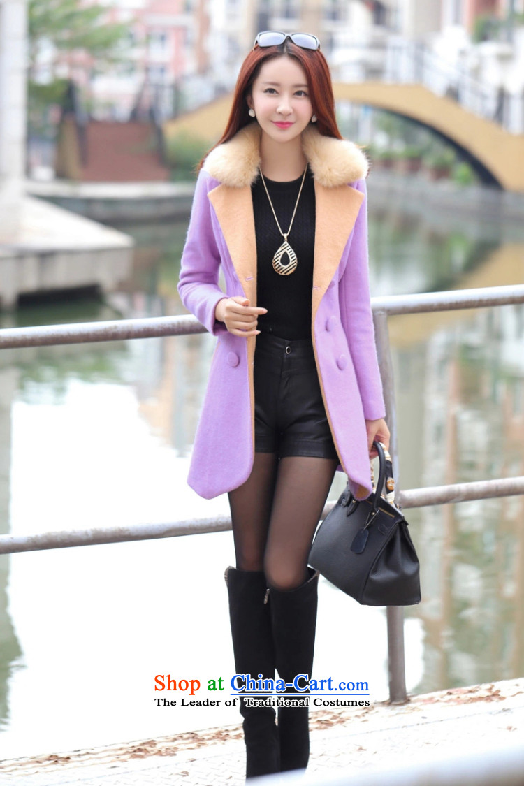 Kam Fox Ella fall inside the new 2015 female coats women's gross coats female Korean? 
