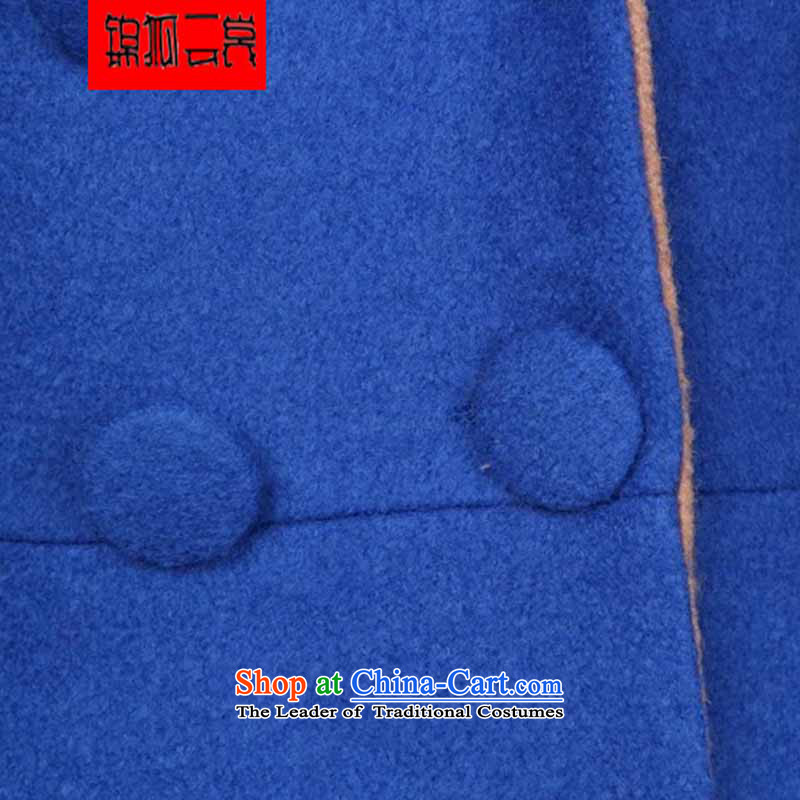 Kam Fox Ella fall inside the new 2015 female coats women's gross coats female Korean?   Graphics in the medium to long term, thin hair? jacket women NZ8 royal blue , L Kam Fox Ella shopping on the Internet has been pressed.
