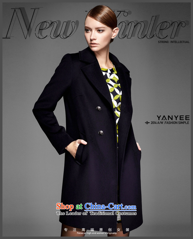 Mr NGAN domain 2015 new autumn and winter coats? female OL of wool in the Korean version of the solid color roll collar double-a wool coat 04W4560  L/40 black picture, prices, brand platters! The elections are supplied in the national character of distribution, so action, buy now enjoy more preferential! As soon as possible.