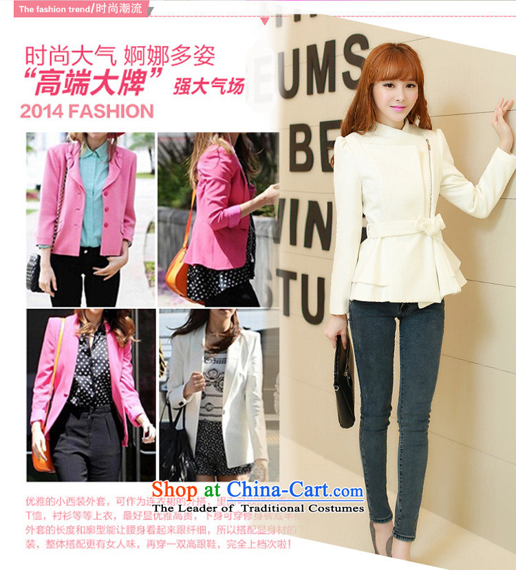 Yu ink dust autumn 2015 a new overnight for women Korean short, reverse collar is a zip cardigan coats jacket female U692 gross? blue S picture, prices, brand platters! The elections are supplied in the national character of distribution, so action, buy now enjoy more preferential! As soon as possible.