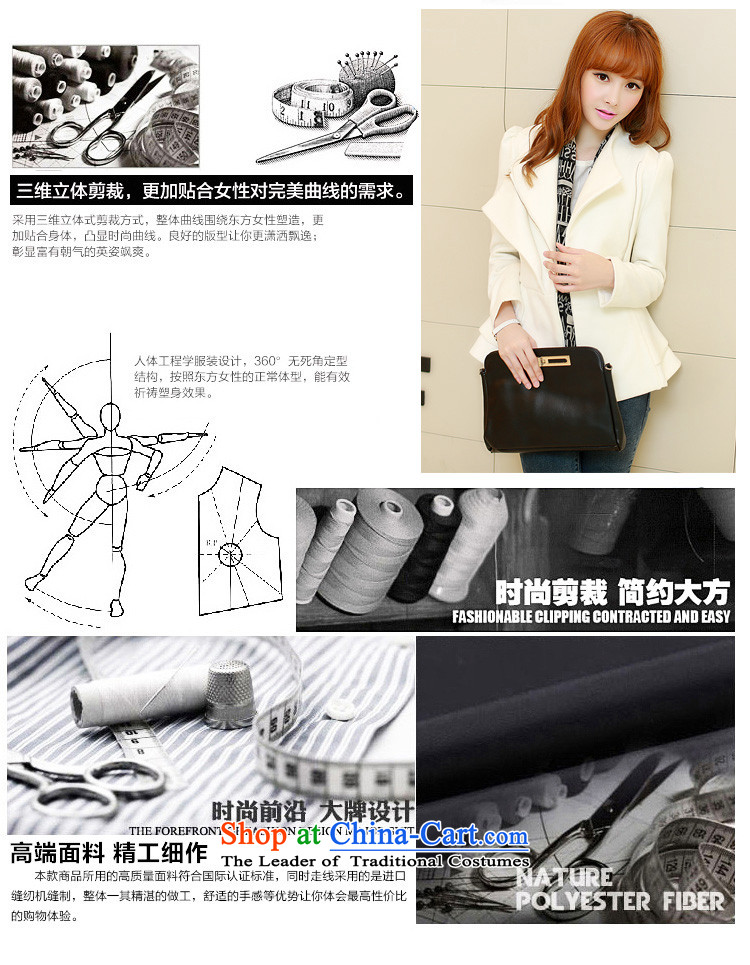 Yu ink dust autumn 2015 a new overnight for women Korean short, reverse collar is a zip cardigan coats jacket female U692 gross? blue S picture, prices, brand platters! The elections are supplied in the national character of distribution, so action, buy now enjoy more preferential! As soon as possible.