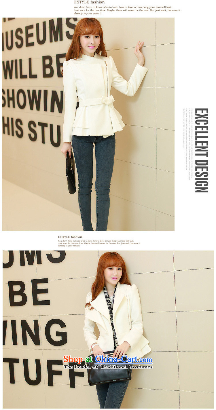 Yu ink dust autumn 2015 a new overnight for women Korean short, reverse collar is a zip cardigan coats jacket female U692 gross? blue S picture, prices, brand platters! The elections are supplied in the national character of distribution, so action, buy now enjoy more preferential! As soon as possible.