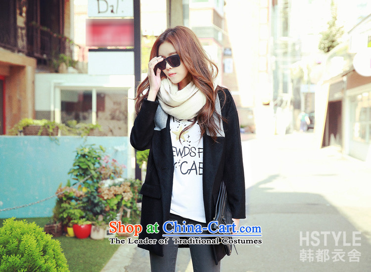 Korea has the Korean version of the Dag Hammarskjöld yi 2015 winter clothing new women's solid color with a straight hair long-sleeved jacket PC3247? Tsat Black M picture, prices, brand platters! The elections are supplied in the national character of distribution, so action, buy now enjoy more preferential! As soon as possible.