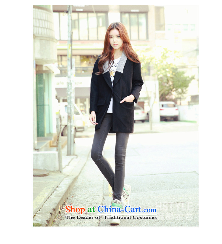 Korea has the Korean version of the Dag Hammarskjöld yi 2015 winter clothing new women's solid color with a straight hair long-sleeved jacket PC3247? Tsat Black M picture, prices, brand platters! The elections are supplied in the national character of distribution, so action, buy now enjoy more preferential! As soon as possible.