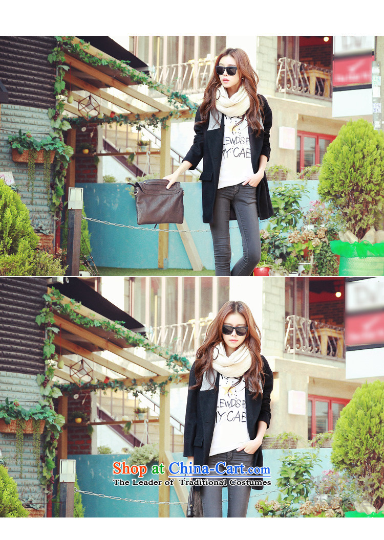 Korea has the Korean version of the Dag Hammarskjöld yi 2015 winter clothing new women's solid color with a straight hair long-sleeved jacket PC3247? Tsat Black M picture, prices, brand platters! The elections are supplied in the national character of distribution, so action, buy now enjoy more preferential! As soon as possible.