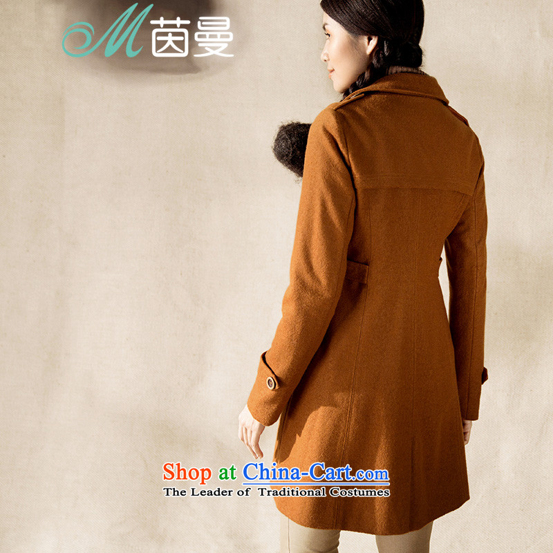 Athena Chu Cayman 2014 winter clothing new net new color, double-video in the thin long jacket 8443200635)? orange XL, Athena Cayman (INMAN, DIRECTOR) , , , shopping on the Internet