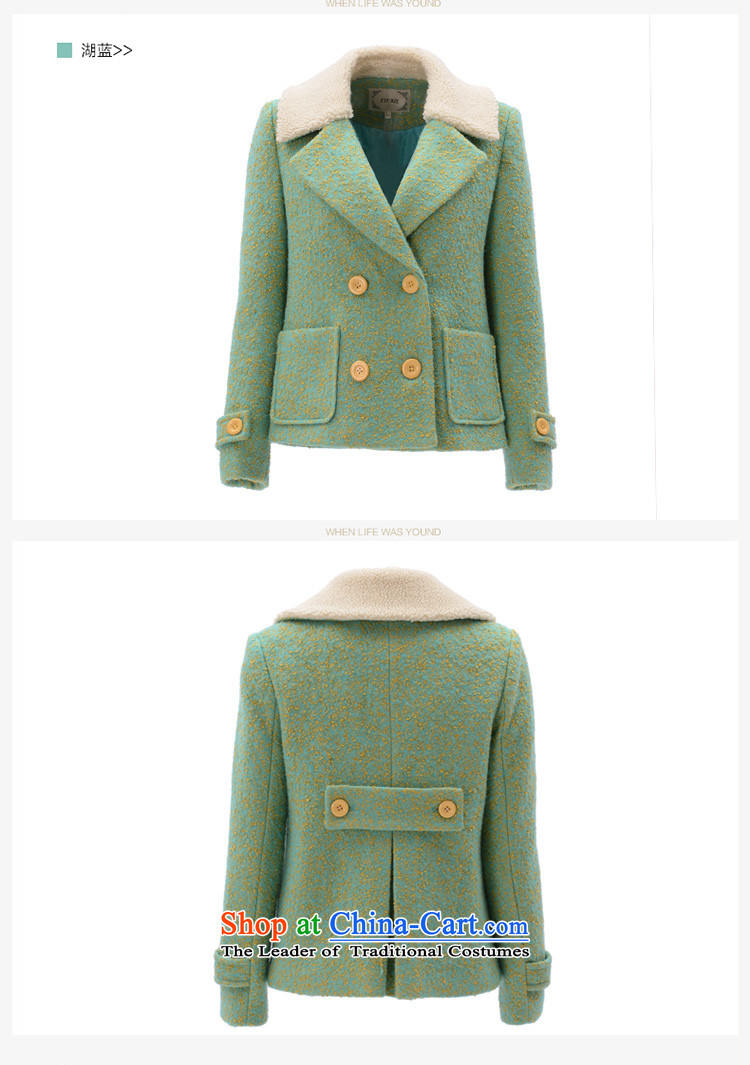 Zdorzi colorful Cheuk-yan autumn and winter Short, sweet spots for gross Sau San suit coats 928E040? LAKE blue L picture, prices, brand platters! The elections are supplied in the national character of distribution, so action, buy now enjoy more preferential! As soon as possible.