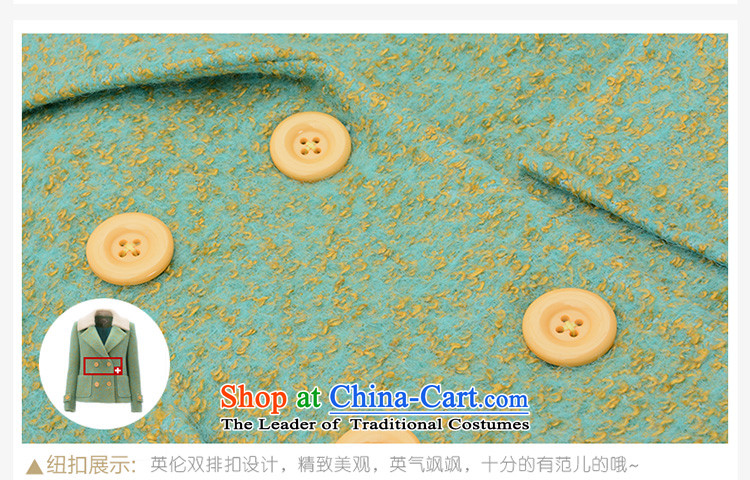Zdorzi colorful Cheuk-yan autumn and winter Short, sweet spots for gross Sau San suit coats 928E040? LAKE blue L picture, prices, brand platters! The elections are supplied in the national character of distribution, so action, buy now enjoy more preferential! As soon as possible.
