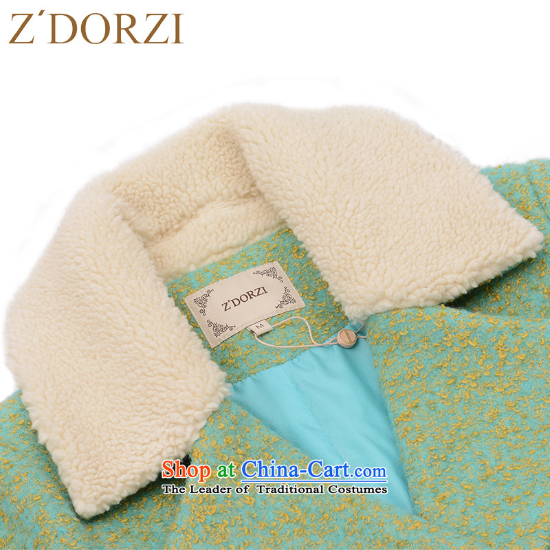 Zdorzi colorful Cheuk-yan autumn and winter Short, sweet spots for gross Sau San suit coats 928E040? LAKE blue , L, colorful (Z'DORZI Cheuk-yan) , , , shopping on the Internet