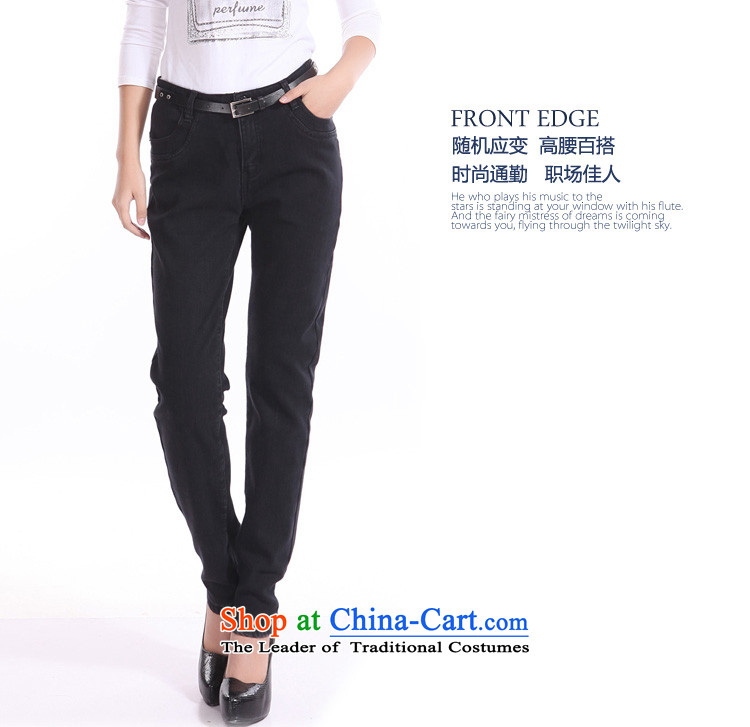 Set the 2014 autumn and winter crescent on new larger ladies pants and thick jeans, lint-free female support c.o.d. trousers thick MM high waist graphics with a Straight thin black 30 leisure pictures, prices, brand platters! The elections are supplied in the national character of distribution, so action, buy now enjoy more preferential! As soon as possible.